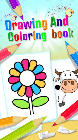 Drawing and Coloring Games Ekran Görüntüsü 2