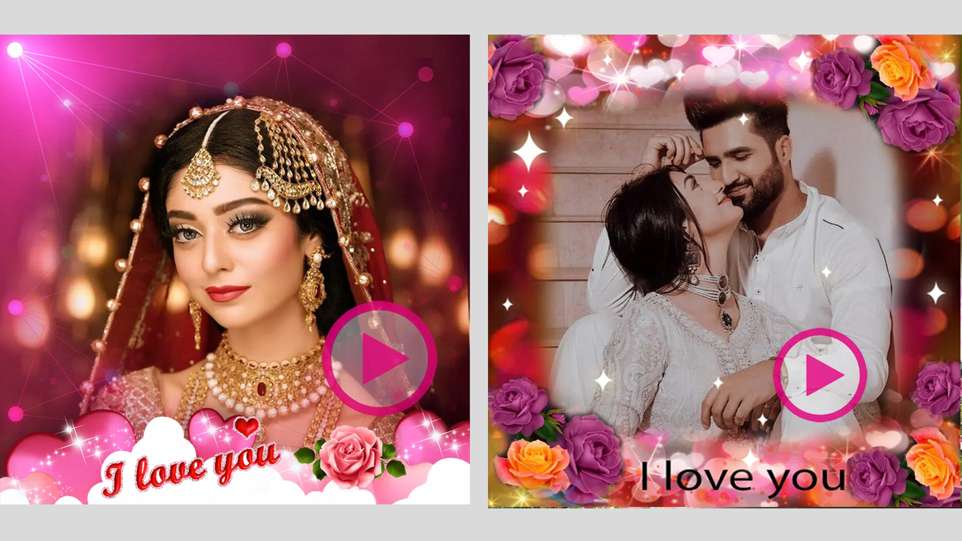 Love Flower Video Maker スクリーンショット 3