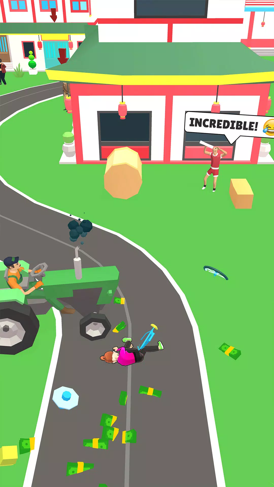 Paper Rider Delivery  Boy Game Tangkapan skrin 4