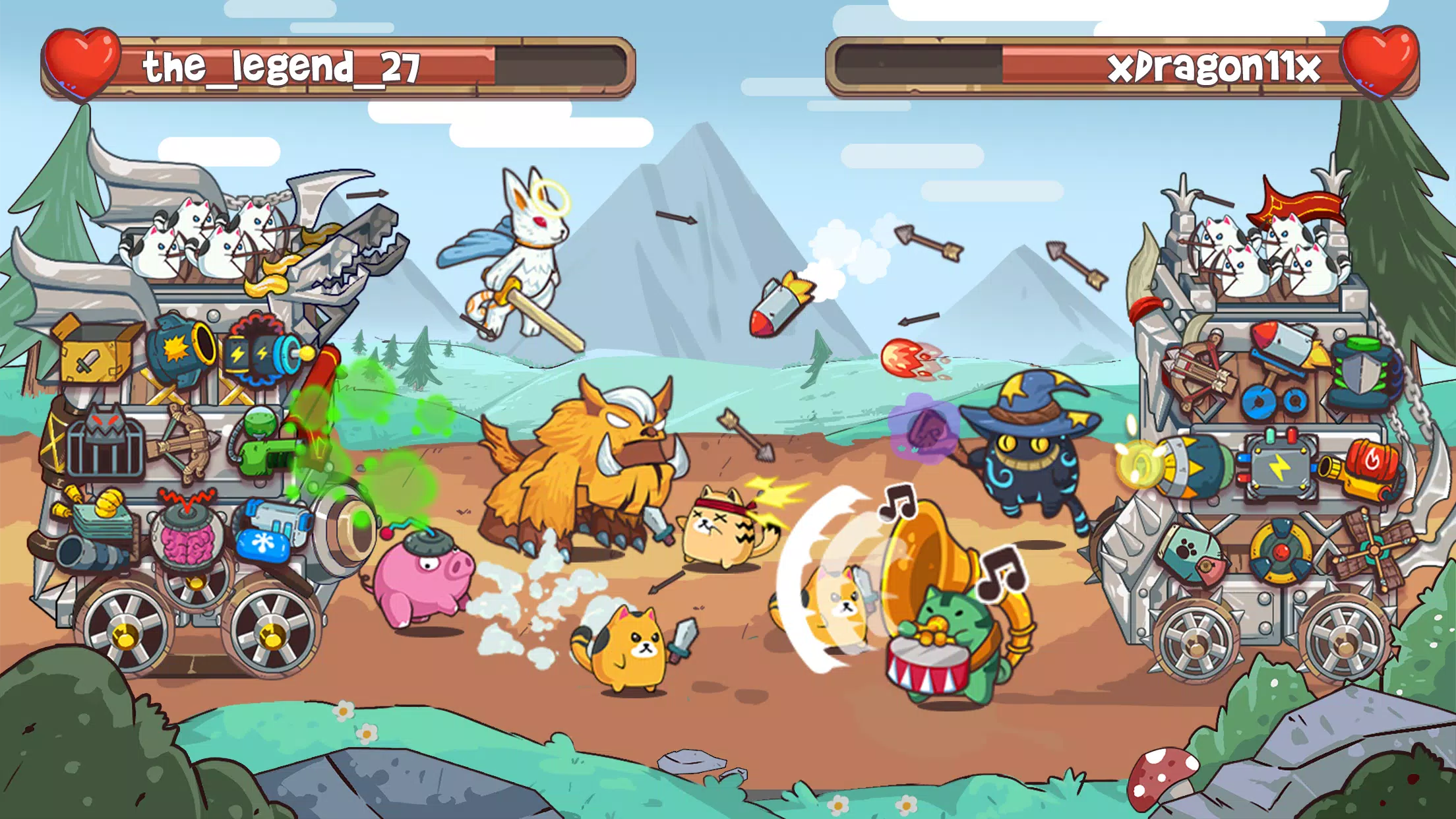 CatnRobot Idle TD: Battle Cat ဖန်သားပြင်ဓာတ်ပုံ 3