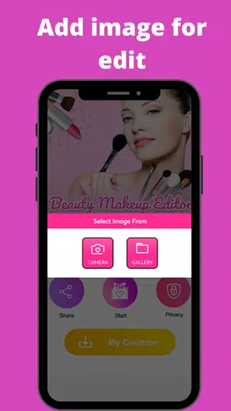 Beauty makeup Photo Editor Скриншот 1