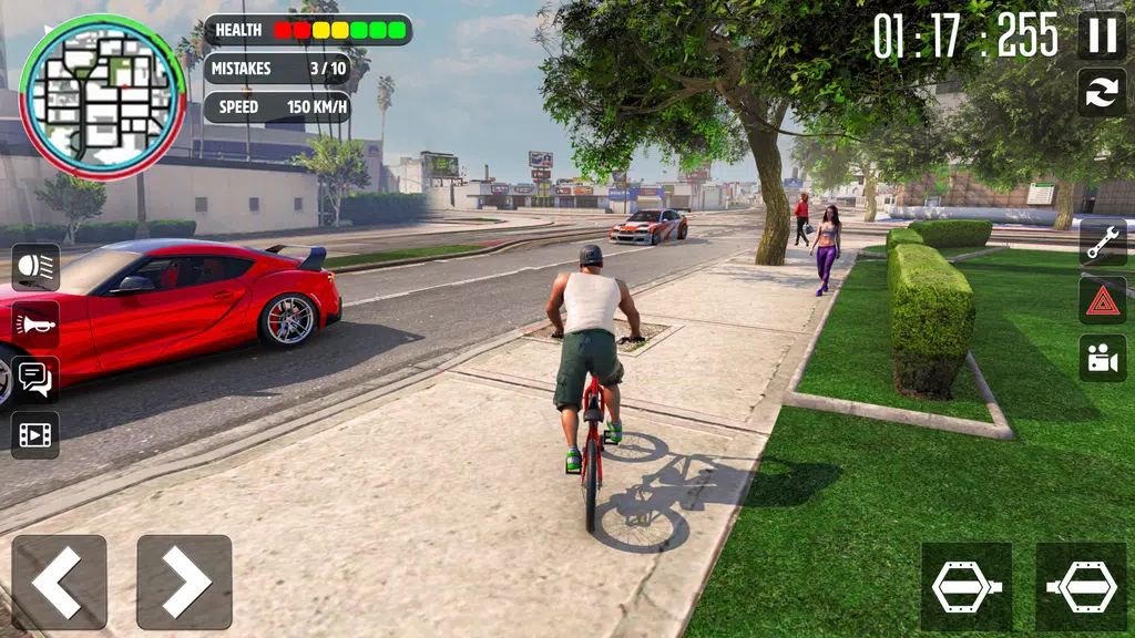 Offroad-BMX-Fahrer-Zyklusspiel Screenshot 3