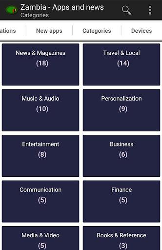 Schermata Zambia apps 4