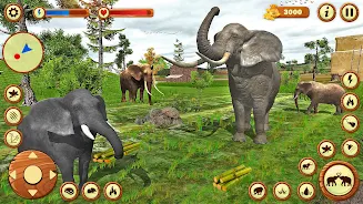 Elephant Simulator City Attack Ảnh chụp màn hình 1