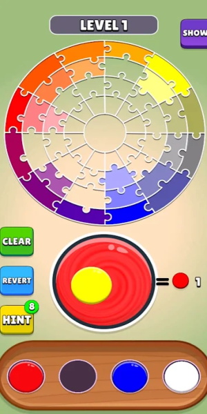 Color Merge Puzzle Скриншот 3