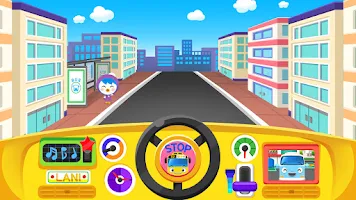 Tayo Bus Game - Bus Driver Job Скриншот 4