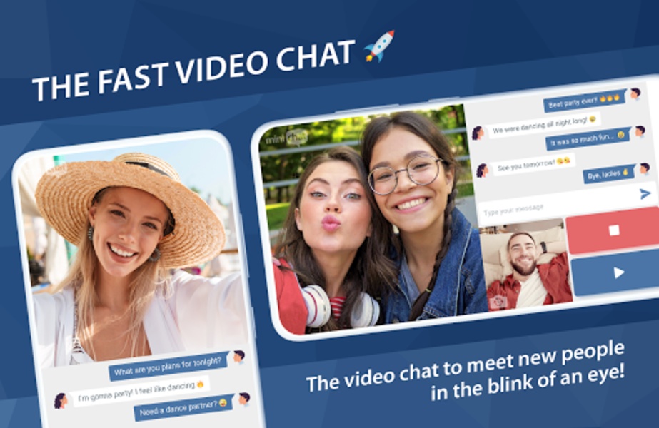 Minichat – The Fast Video Chat Screenshot 1