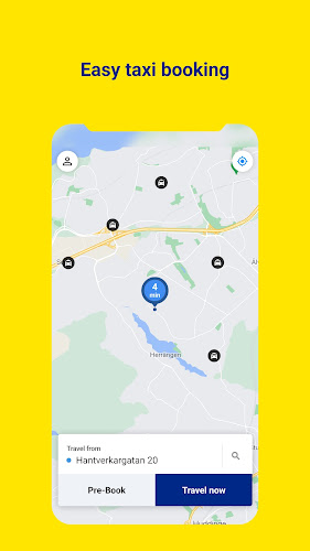 Sverigetaxi স্ক্রিনশট 1