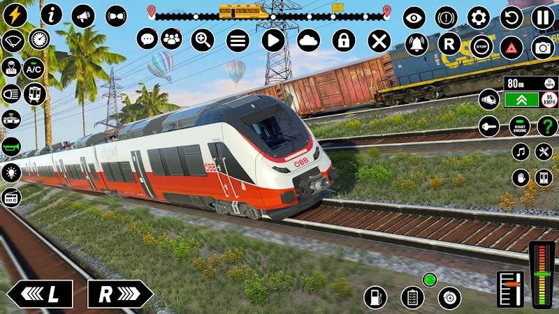 Real Indian Railway Train Game Ảnh chụp màn hình 3