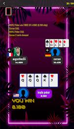 Hoyle Poker: 5 Card Online Captura de tela 2