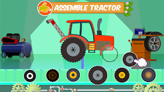 Farm Tractors Dinosaurs Games 스크린샷 3