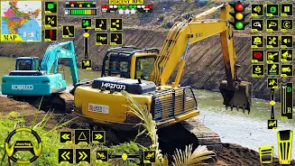 Road Construction Jcb games 3D Schermafbeelding 4