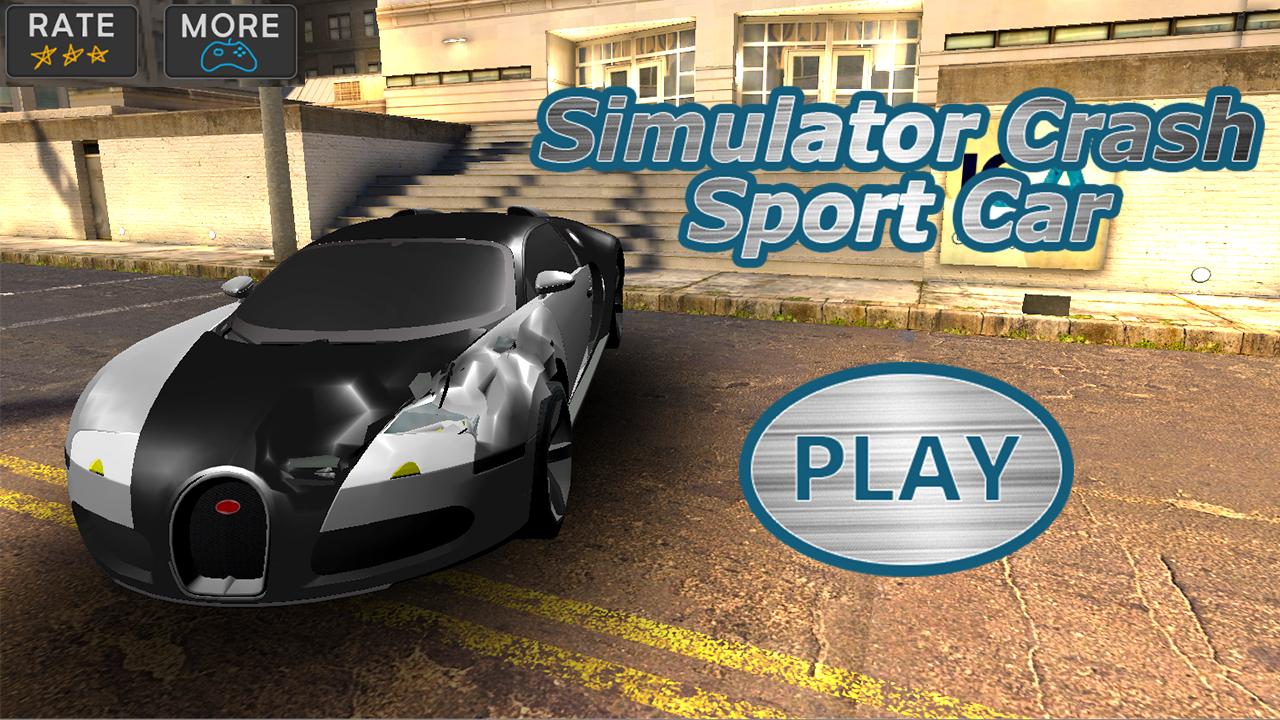 Simulator Crush Sport Car 스크린샷 2