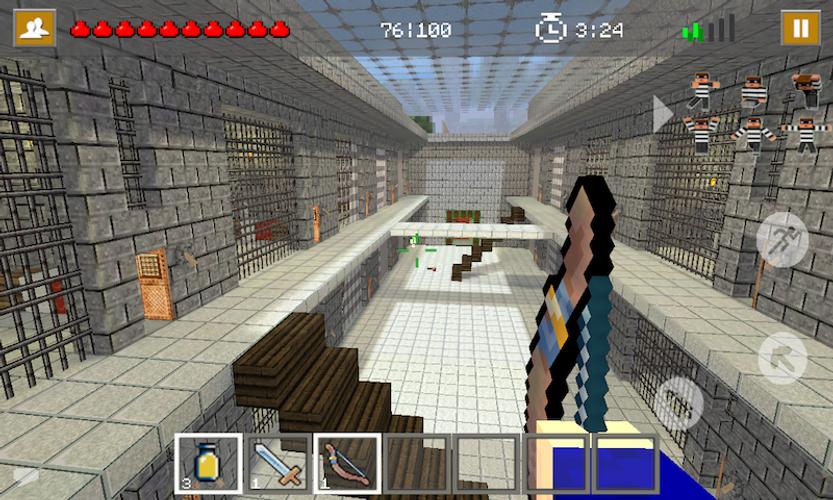 Cops N Robbers: Prison Games 1 Screenshot 4