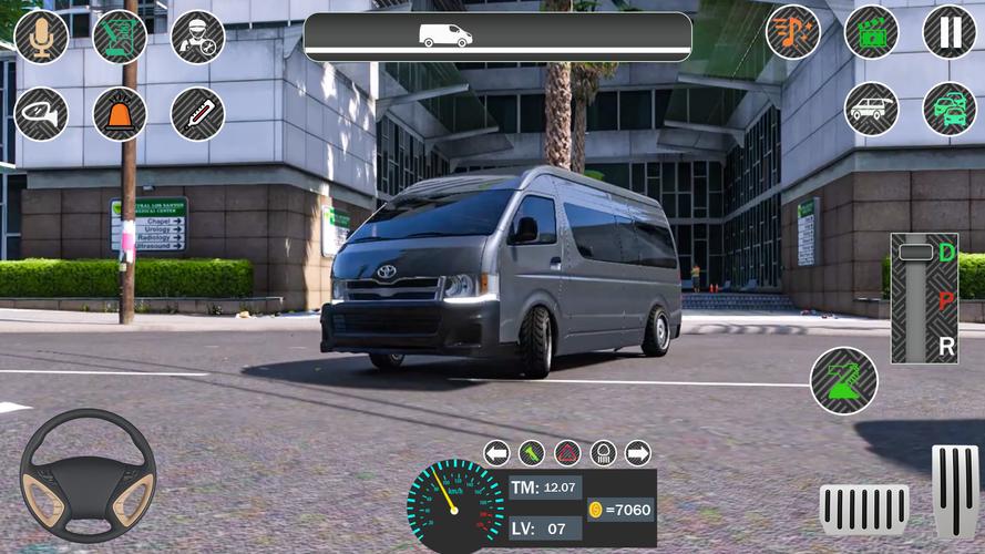 Dubai Van Simulator Car Games Скриншот 2