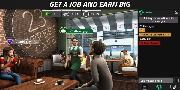 Avakin Life - 3D virtual world MOD 스크린샷 4