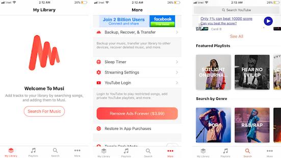 Musi : Simple Music Streaming Advice Screenshot 1