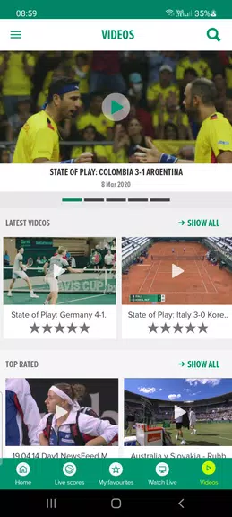 Davis Cup應用截圖第2張