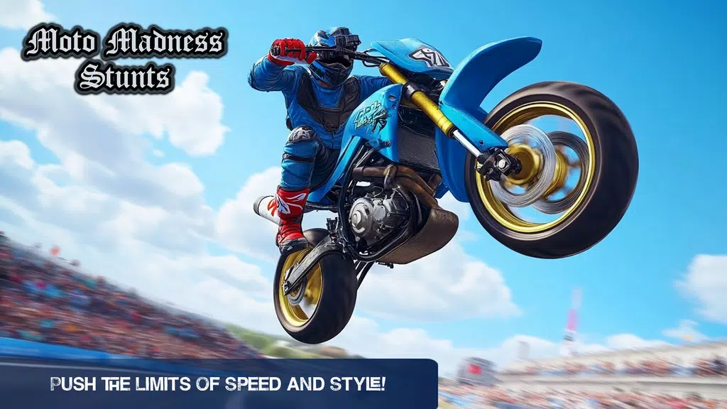 Moto Madness Stunt moto Race Скриншот 2