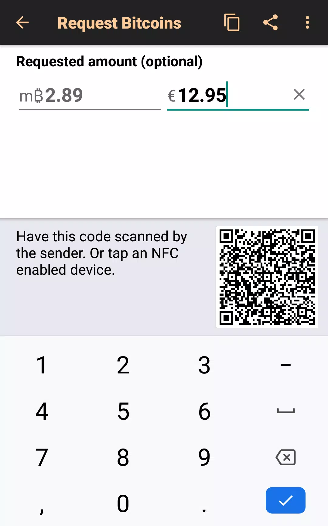 Bitcoin Wallet應用截圖第3張
