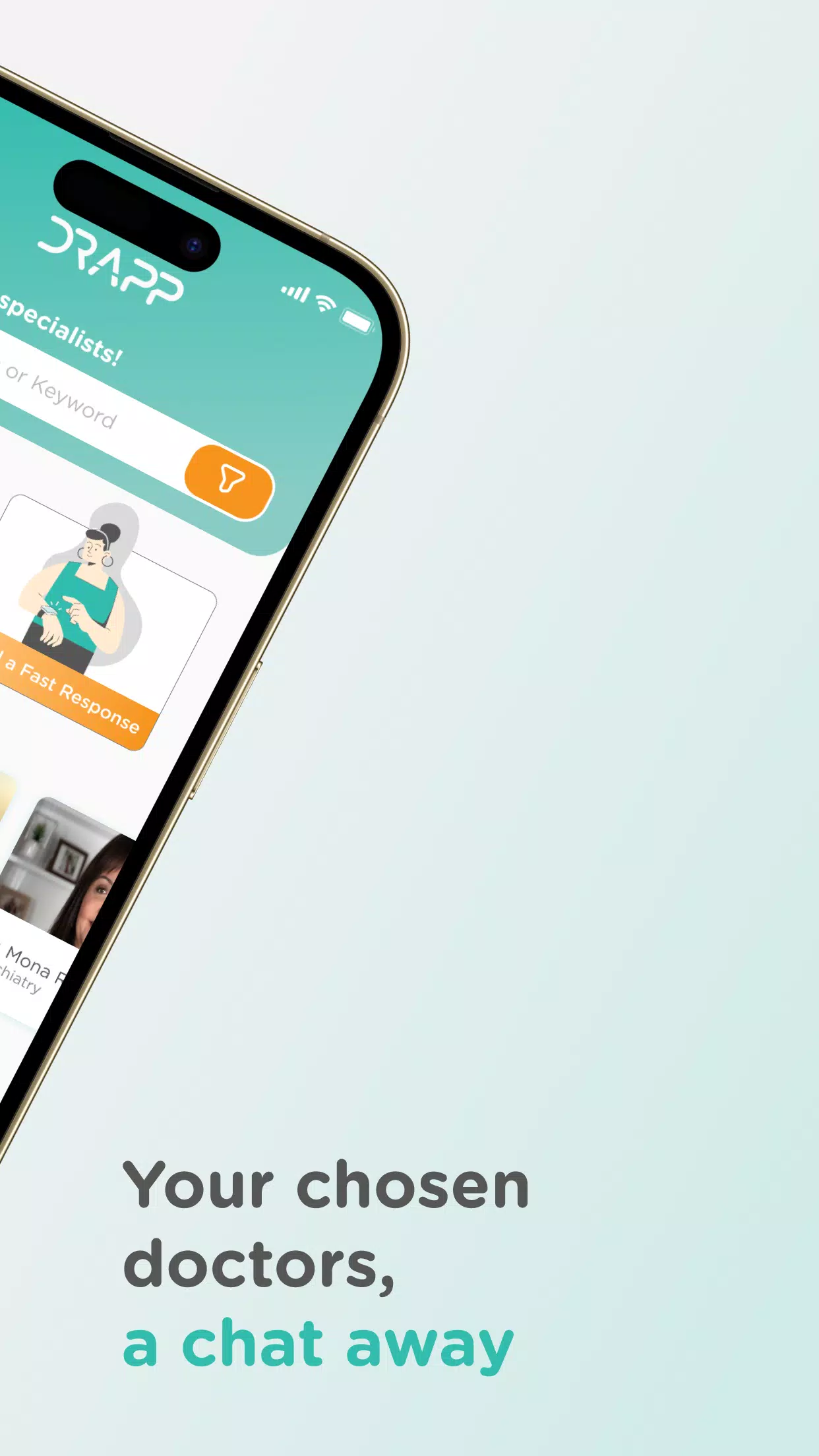 DRAPP –Telehealth Made Easy Ekran Görüntüsü 2