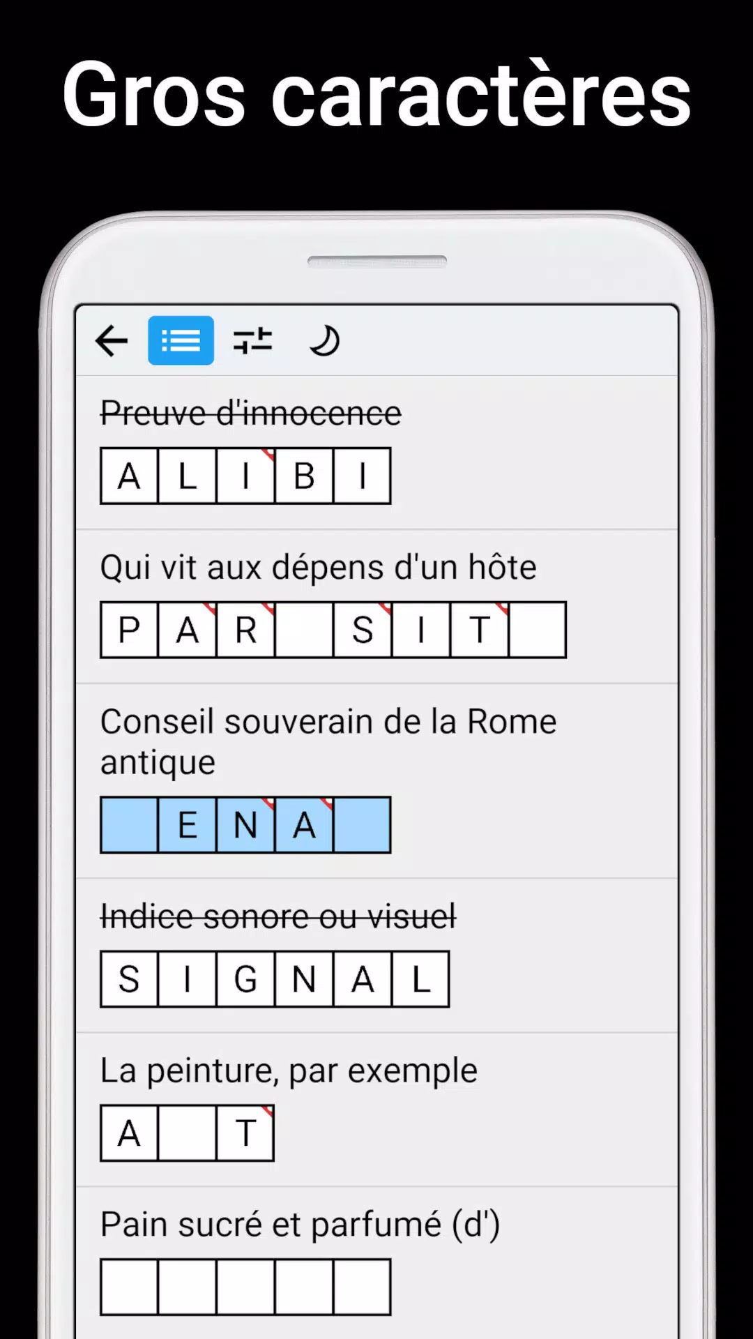 Mots Fléchés Screenshot 4