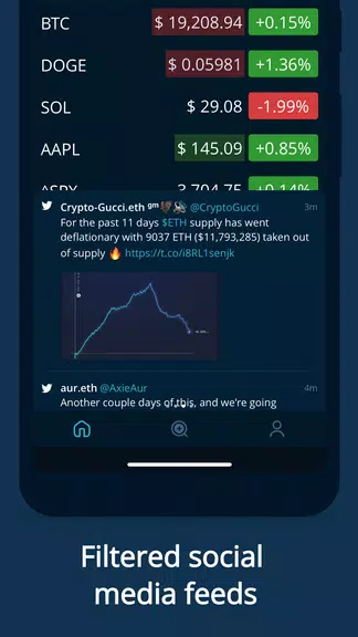 HODL Real-Time Crypto Tracker Capture d'écran 3