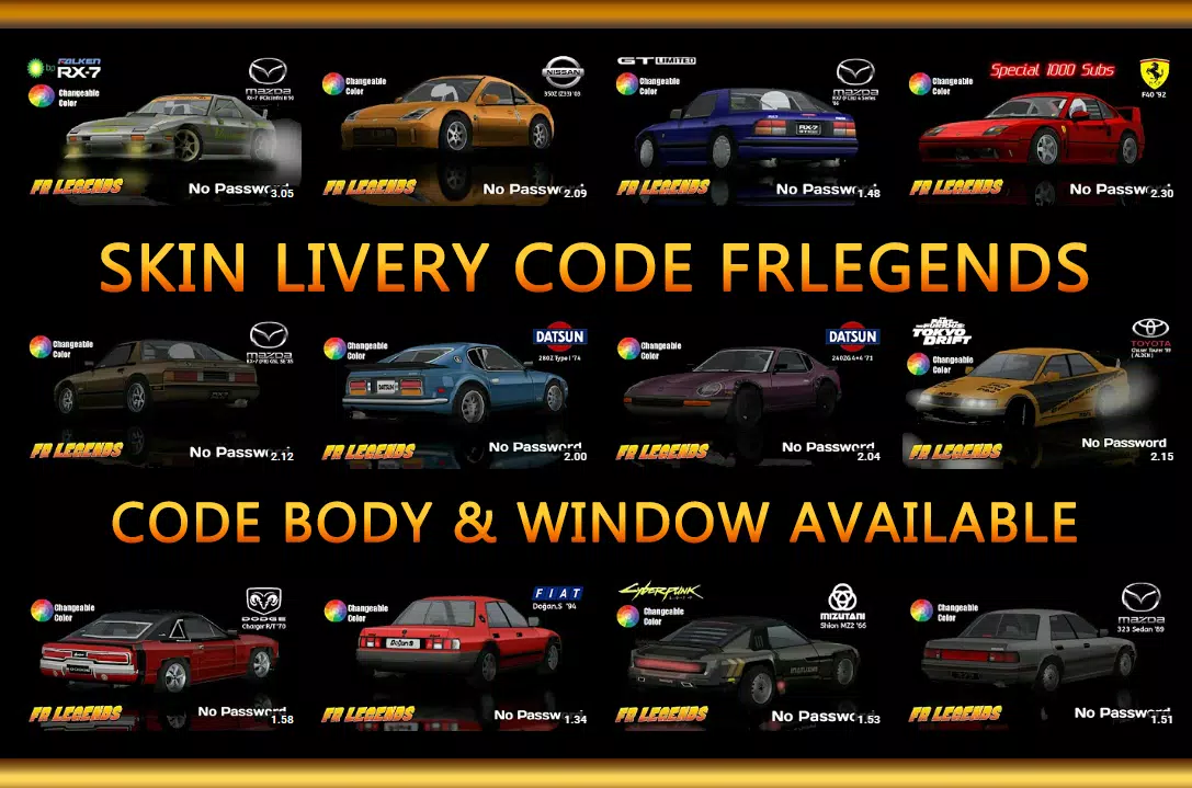 Livery FRLegends V2 ဖန်သားပြင်ဓာတ်ပုံ 4