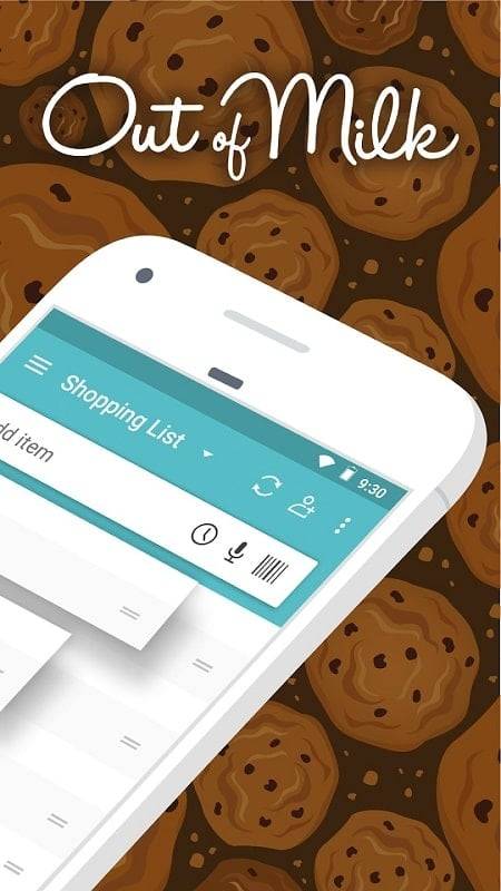 Grocery List App - Out of Milk Скриншот 3