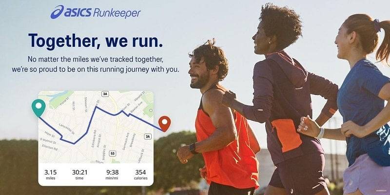 ASICS Runkeeper স্ক্রিনশট 1