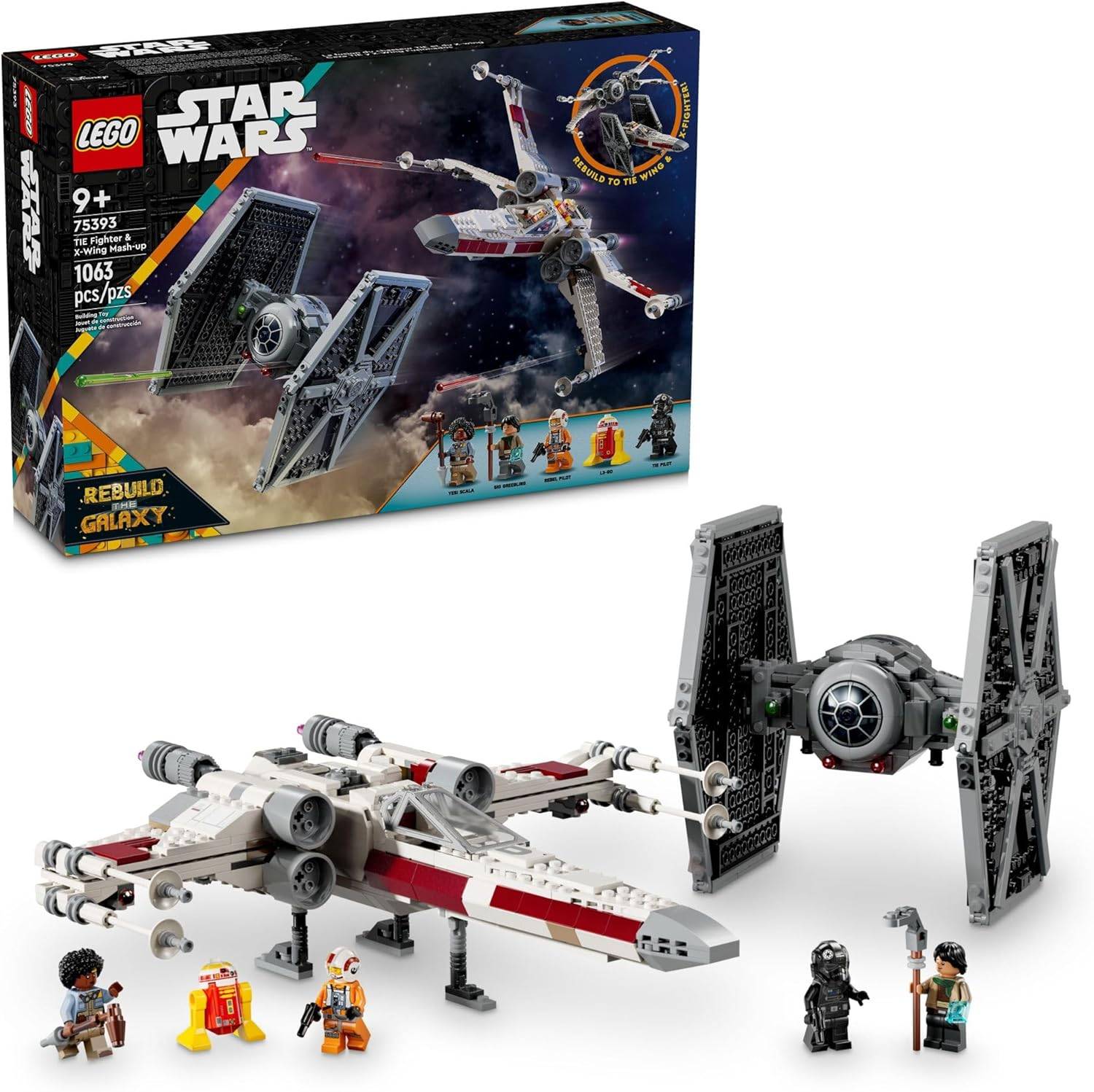 Tie Fighter & X-Wing Mash-Up