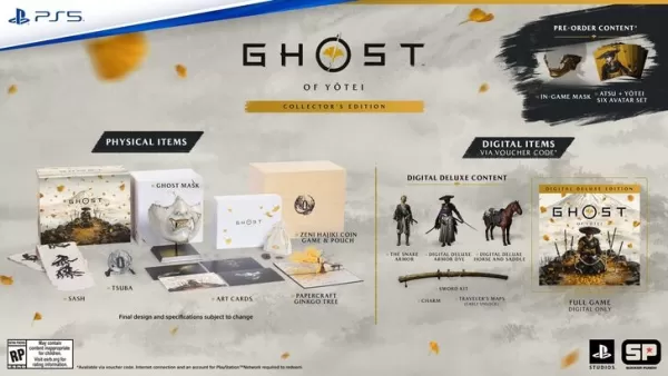 Yōtei၏ Ghost သည် PS5 ဖြန့်ချိမည့်ရက်စွဲကိုရရှိစေသည်