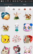 Emoji Stickers for chat Apps Capture d'écran 1