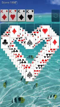 Solitaire: Ocean Blue Capture d'écran 3