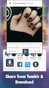 Photo & Video Explorer and Downloader for Tumblr Capture d'écran 2