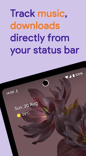 Noti Progress Bar mod apk for android