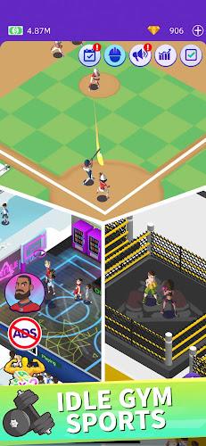 Idle GYM Sports - Fitness Game スクリーンショット 4