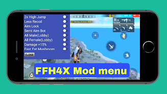 ffh4x mod menu for f fire ภาพหน้าจอ 2