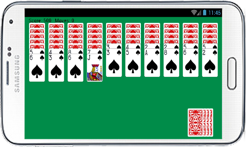 Spider Solitaire Free Game Fun Captura de tela 2
