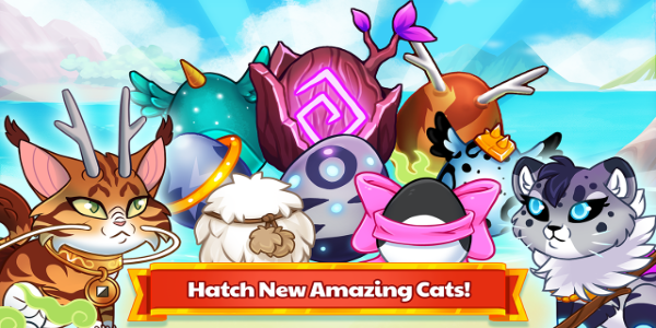Castle Cats - Idle Hero RPG Ảnh chụp màn hình 2
