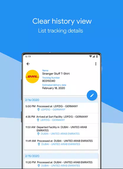 Packages Tracker Ekran Görüntüsü 3