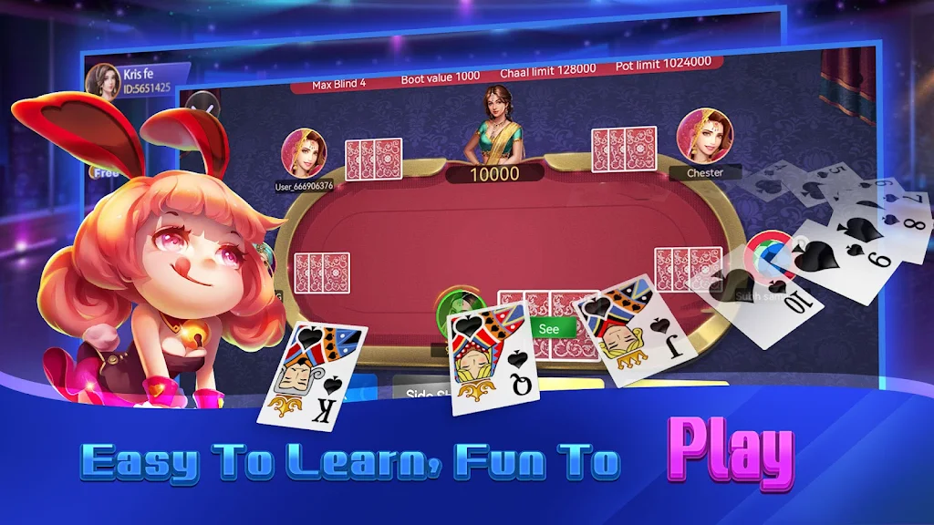 Teen Patti Glory - Online Game スクリーンショット 3