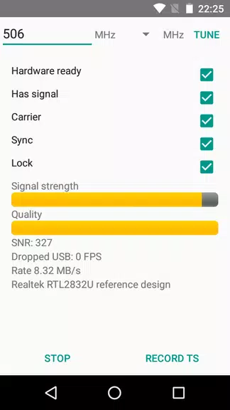 DVB-T Driver スクリーンショット 2