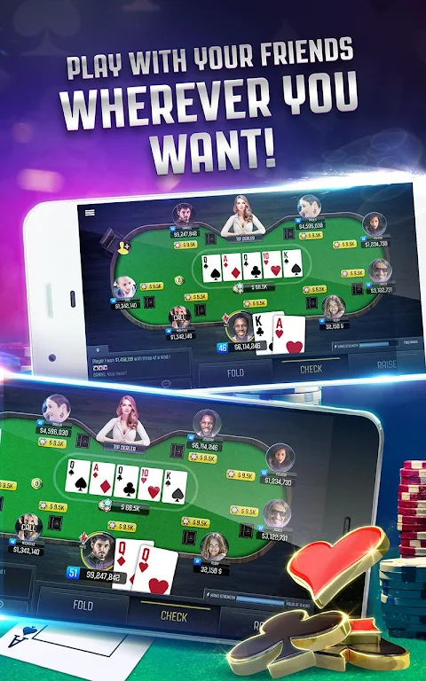 Poker Online: Texas Holdem Card Game Live FREE ภาพหน้าจอ 3