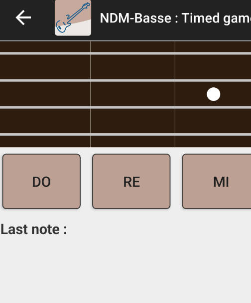 NDM-Bass Learn Music Notes স্ক্রিনশট 1