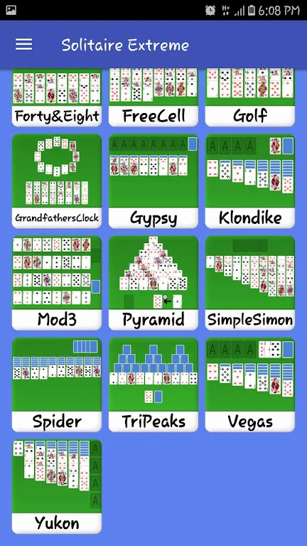 Solitaire Extreme by God `n me Puzzle应用截图第1张