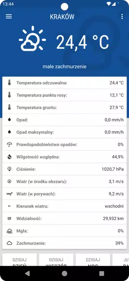 Meteo ICM — weather forecast Screenshot 2