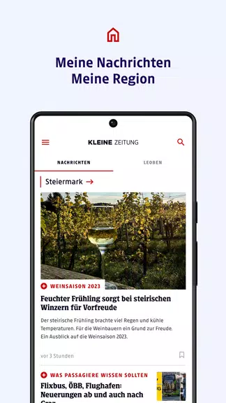 Kleine Zeitung Captura de pantalla 1