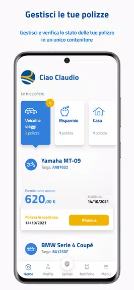 Reale Mutua Mobile Zrzut ekranu 1