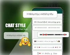 Chat Style - Fonts Keyboard Schermafbeelding 4